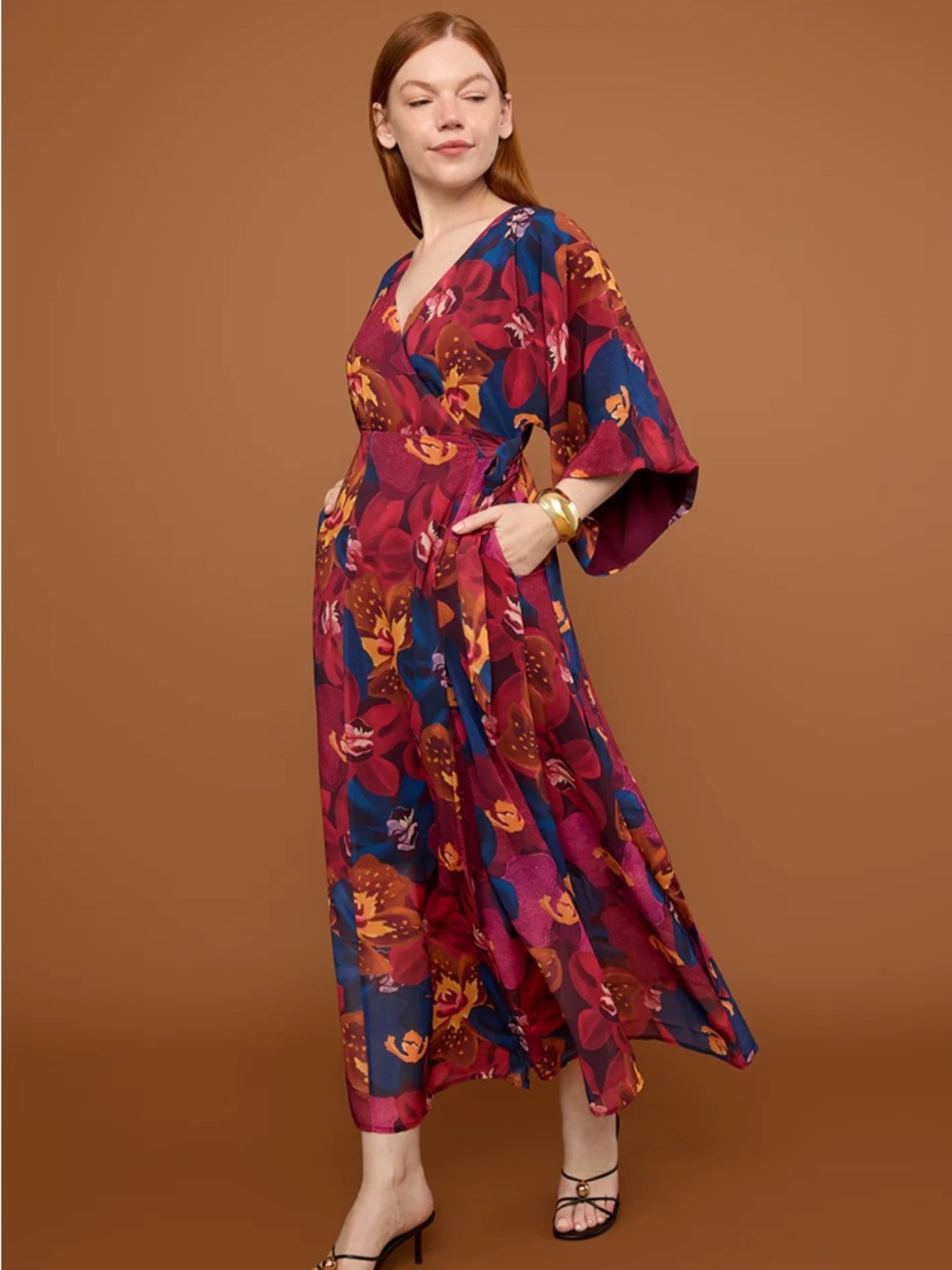 NWT Mixed by Nasrin Maxi Dress in Vesper - Picture 2 of 5